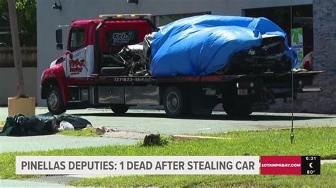 Driver of stolen car steals another car to flee deputies